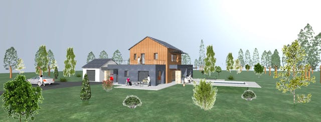 Construction d’une extension sur une maison neuve en Dordogne